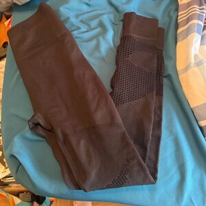 Black Mesh Leggings size XS Short Fabletics